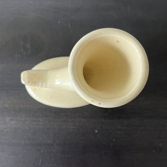 Vintage Mini Ceramic Cornucopia Bud Vase // Pacific Pottery // 3" Tall - Picture 3 of 8